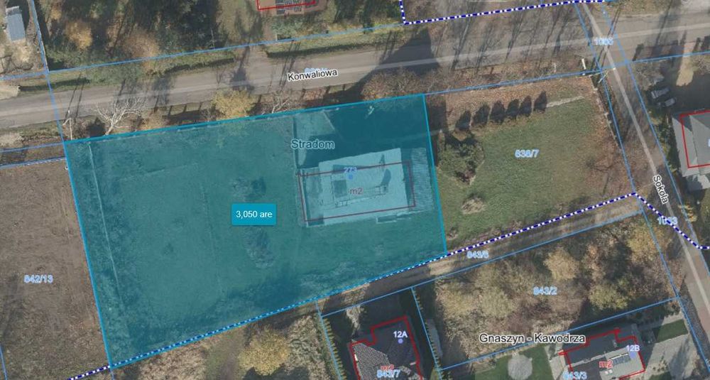 Dom 400m2 z działką 3000m2  działka inwestycyjna 1 linia zabudowy
