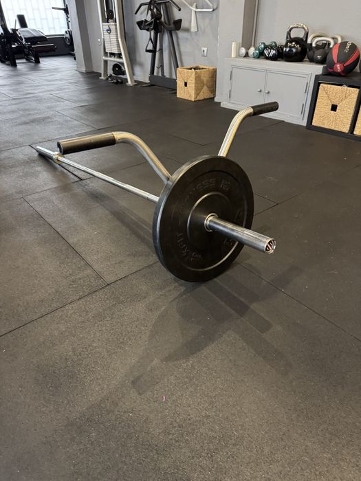 Pega remada  aberta para barra olimpica