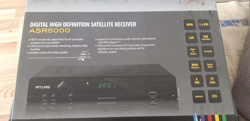 HD ресивер (тюнер) ATLAS ASR5000 от STRONG