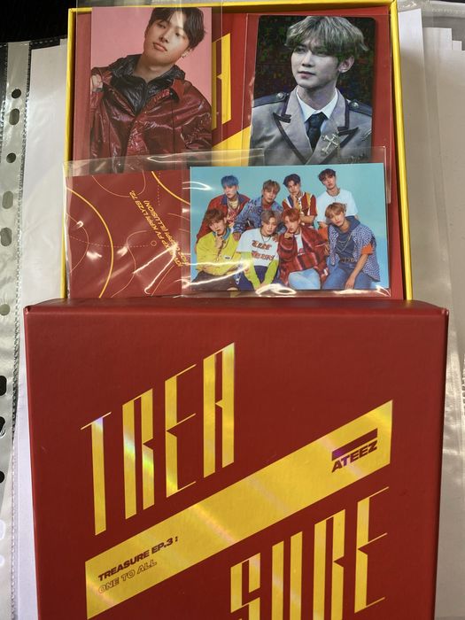 Ateez KPOP Albuns Treasure e Fever