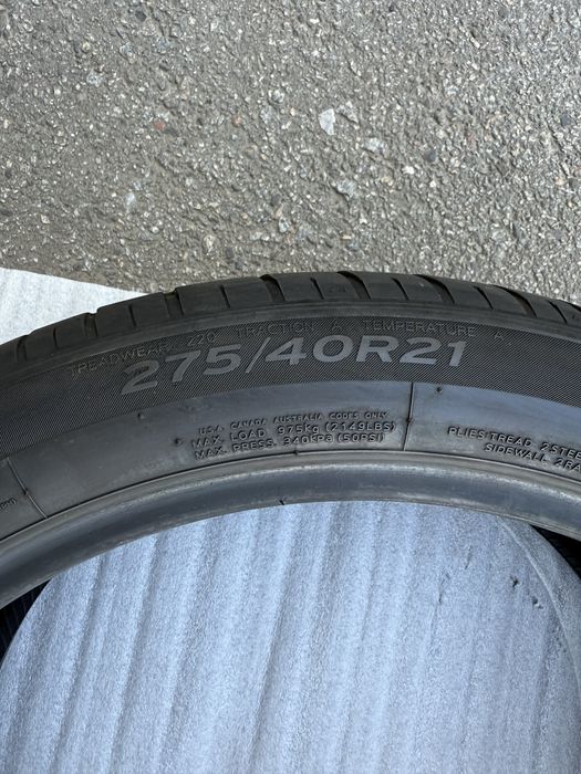 Пара шин 275/40 R21 Hankook Ventus S1 Evo3