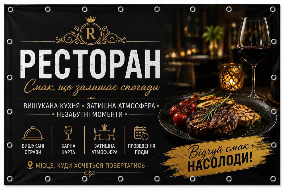 Термінове виготовлення банерів