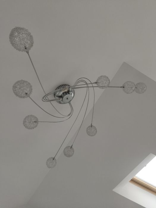 Lampa sufitowa żyrandol kryształowy Polecam