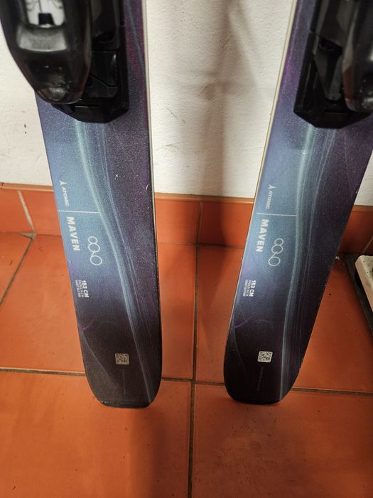 Piękne Damskie Narty Atomic Maven 153 +  buty scott celeste