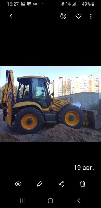 Аренда,услуги екскаватора jcb 4cx
