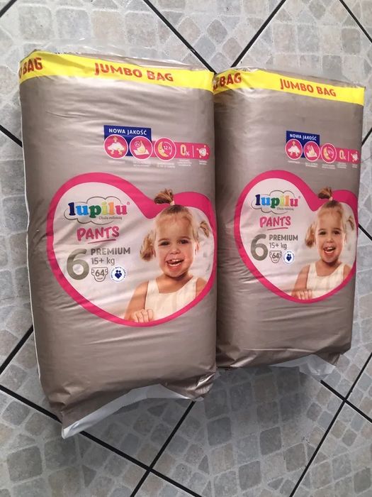 2x Lupilu pants rozm.6 (+15 kg), Jumbo Bag