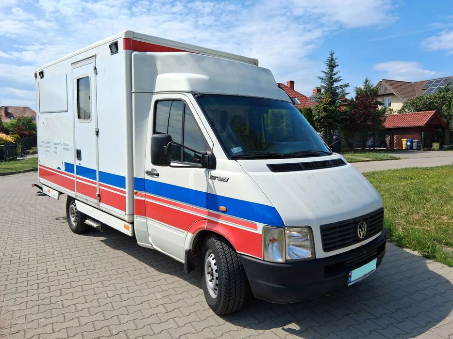 Volkswagen LT 35  2.8 TDI 158 KM, Kontener, Kamper mobilny warsztat 2003 Rok, PL.Salon