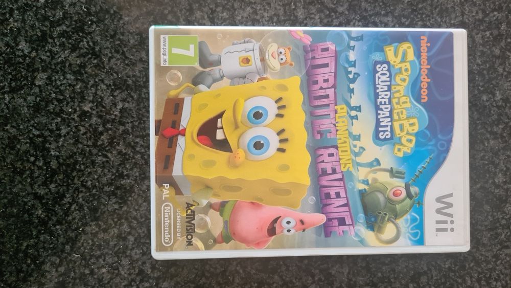 Jogo Wii Sponge Bob