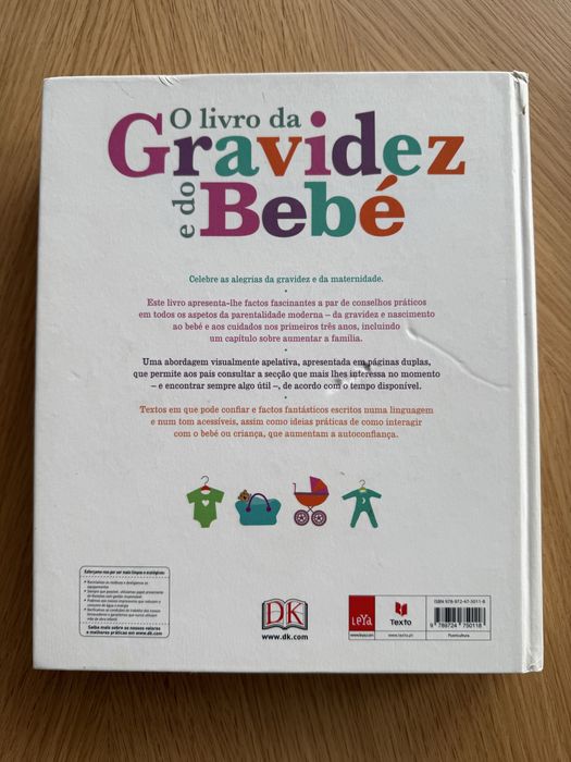 O Livro da Gravidez e do Bebé – DK / Texto | 0 aos 3 anos