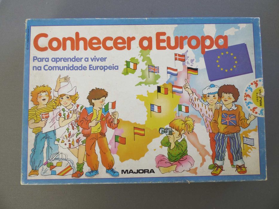 Jogo Conhecer a Europa, da Majora