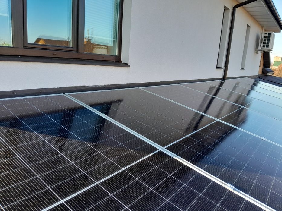 Сонячні панелі, батареї Risen, Jinko, Longi/Солнечные панели, батареи