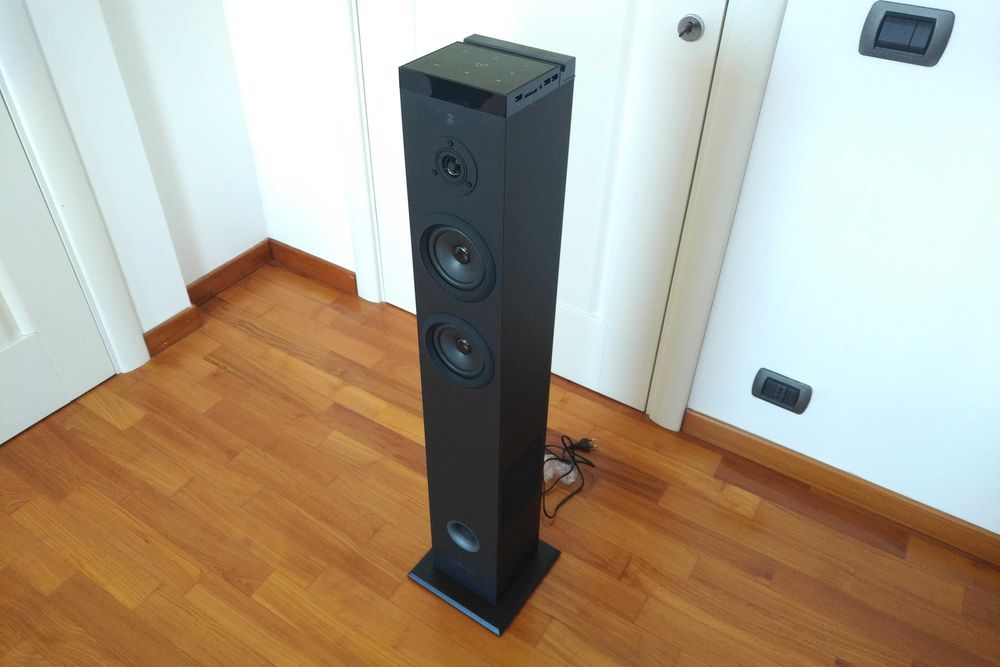 ENERGY SISTEM MULTIROOM TOWER Wifi Bluetooth Usb Sd Coluna Som 2.1 60W