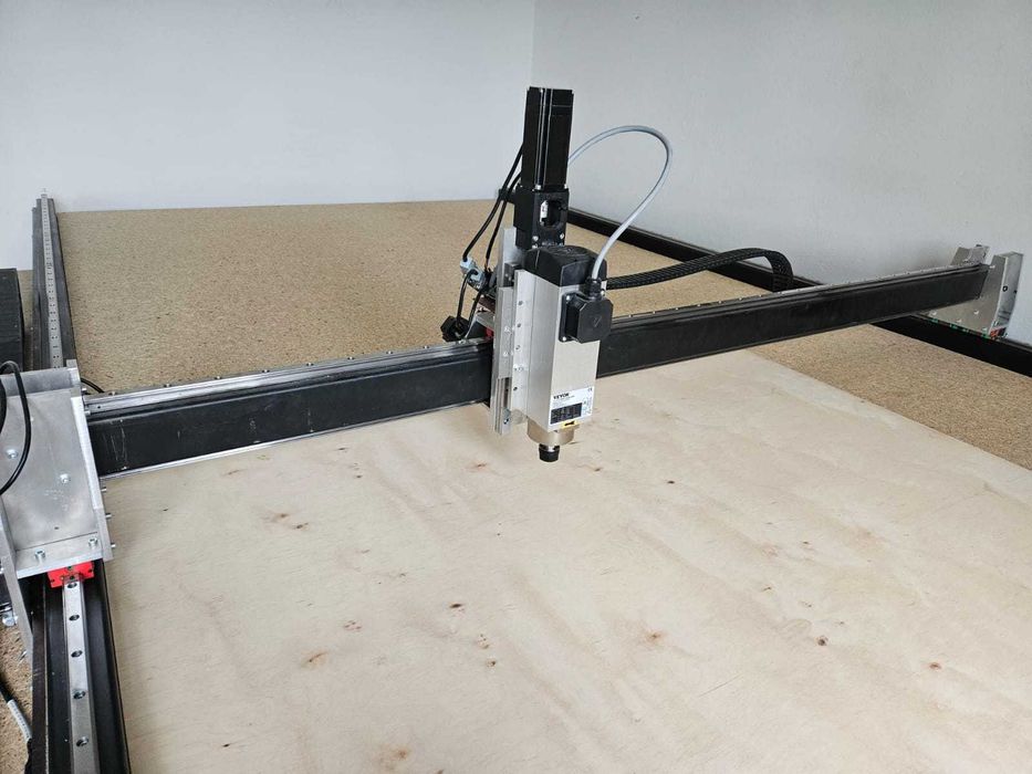Frezarka CNC 4x2m do drewna pleksi sklejka plotter