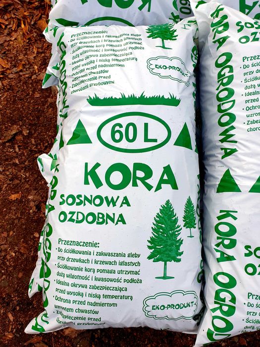 Worki Ziemia Ogrodowa Kwiatowa Kora sosnowa z Dostawą GRATIS Mazowieckie