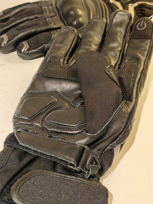 Luvas de inverno longas com proteções novo