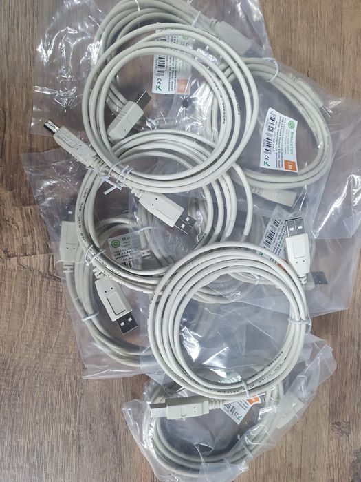 Кабель шнур для принтера, касового апарату USB 2.0 AM to BM 1.8m ориг