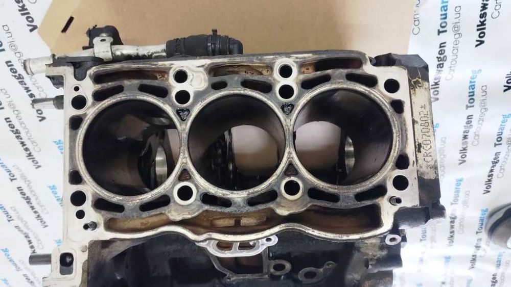 Блок циліндрів 3.0TDI CRC Volkswagen Touareg \ Audi Q7 блок двигателя