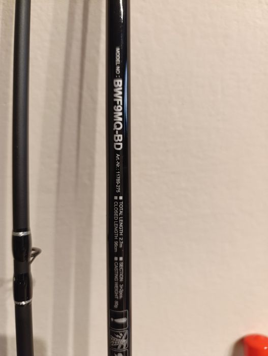Wędka Daiwa Black Widow Feeder - 2,70m do 80g