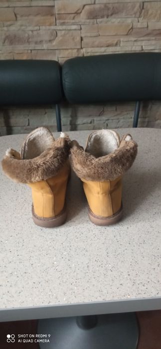 Buty miodowe musztardowe rozmiar 38