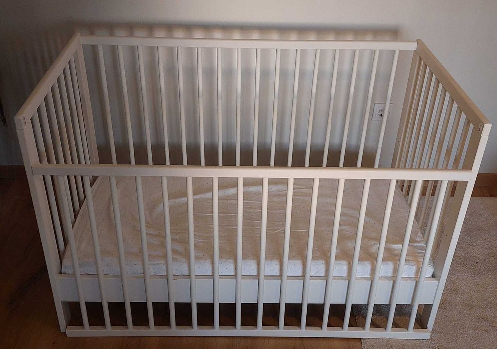 Berço Gulliver Ikea 60x120cms com colchão