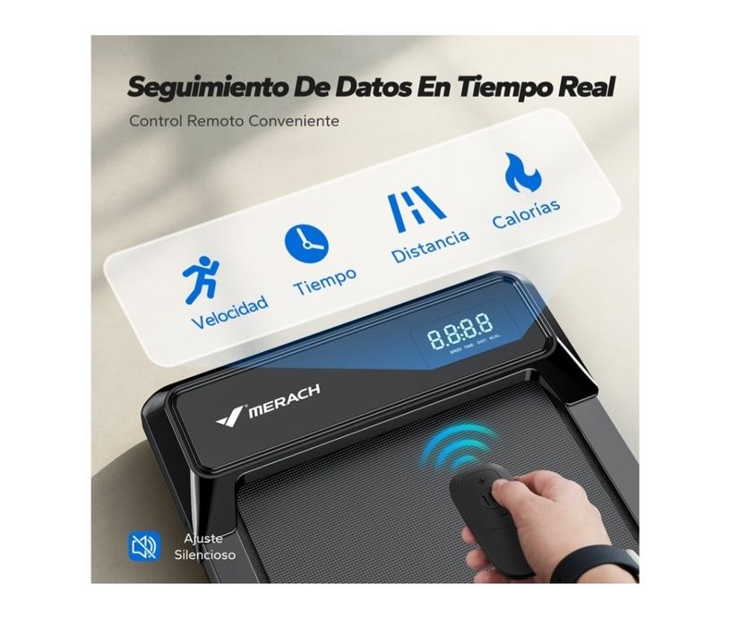 Passadeira de Corrida Merach 3 em 1