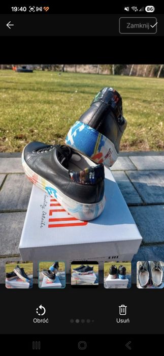 Sneakersy trampki Simen