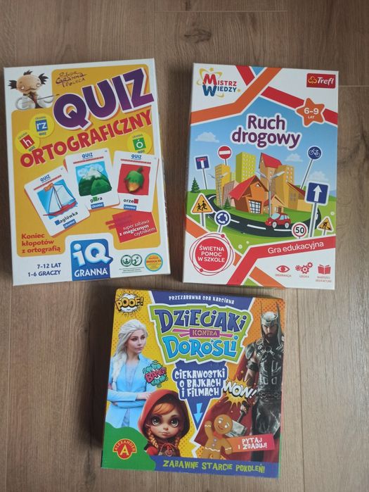 Zestaw gier edukacyjnych