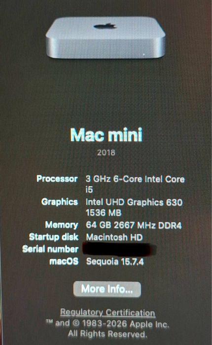 mac mini 2018 i5 - Персональні комп'ютери - OLX.ua