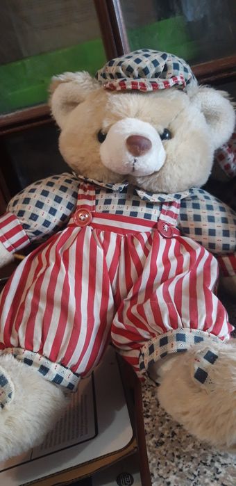 Conjunto de 2 Peluches Vintage