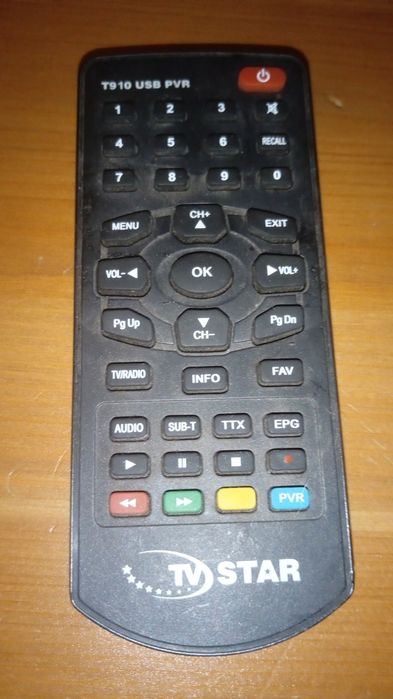 Star T910 DTT Remote Control64309601307009120