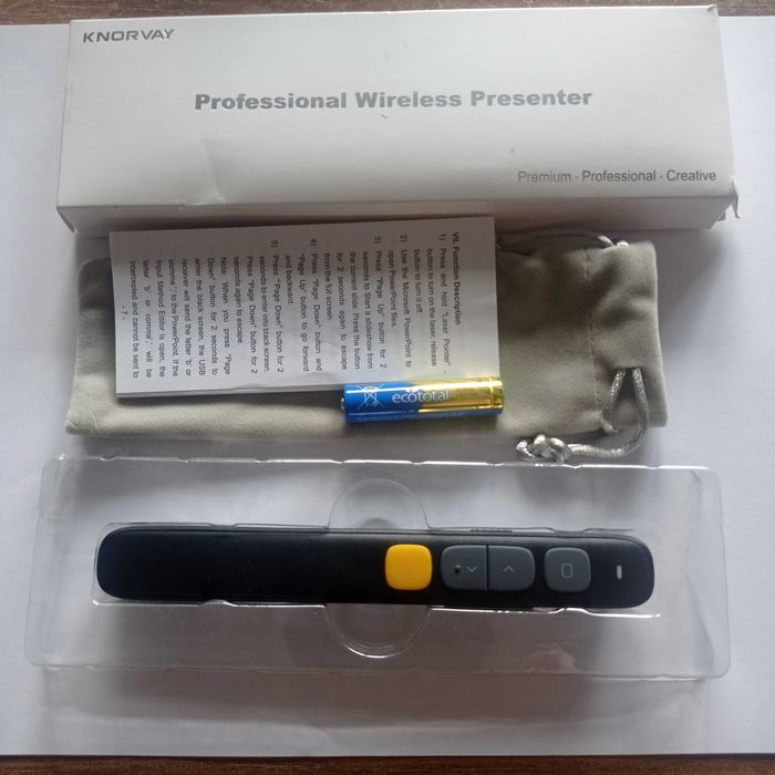 Pilot do prezentacji multimedialnych