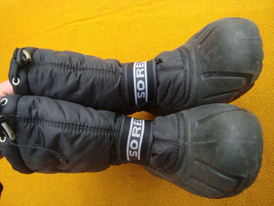 śniegowce -gumowce Sorel 38-25.5 cm -Weaterproof-Norweskie
