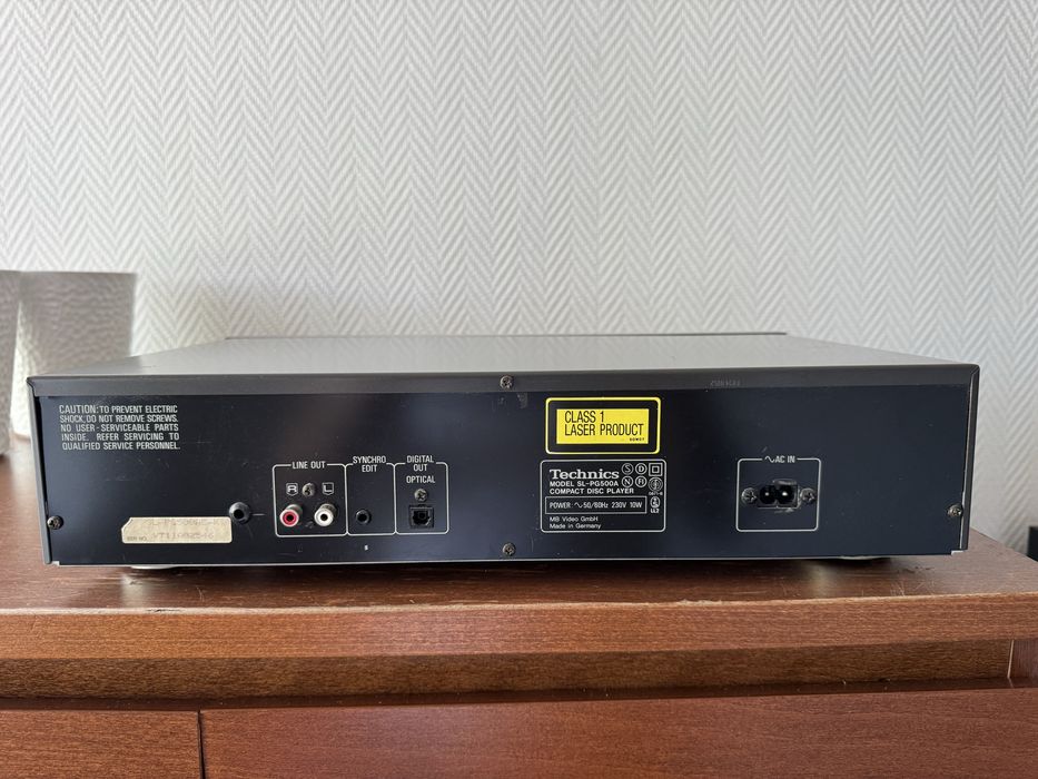 Odtwarzacz Technics SL-PG500A