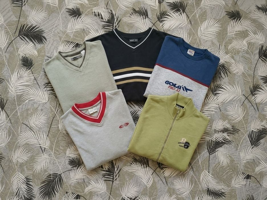 Чоловічі кофти, світшоти, джемпери L, XL, XXL (Sisley, Gola та ін.)