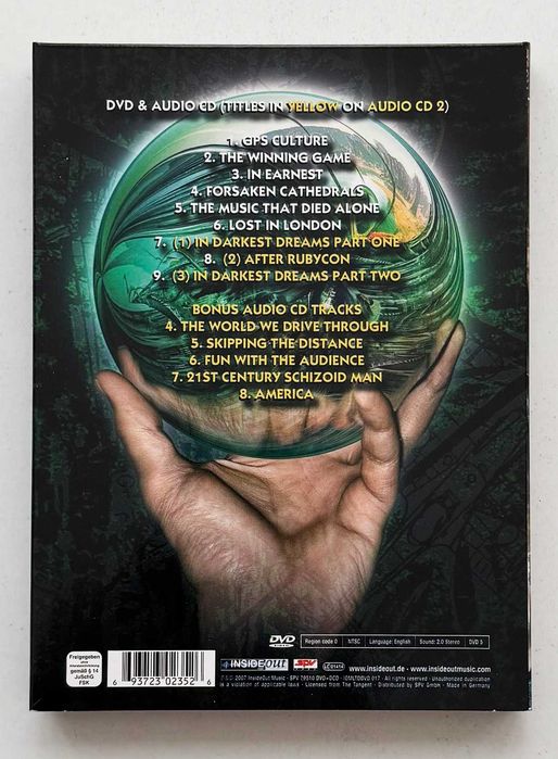 DVD+2CDs_THE TANGENT, Going Off On One.  Special Limited Edition