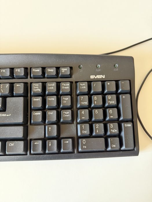 Клавіатура SVEN Standard 302 USB, дротова, повнорозмірна