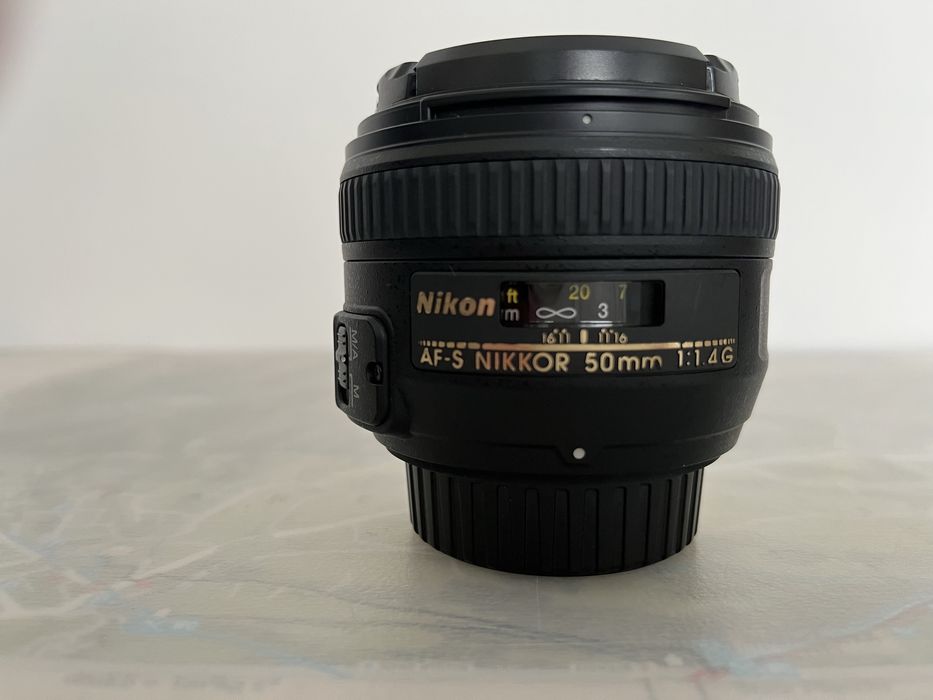 Obiektyw Nikon 50,1:1.4, praktycznie nie uzywany