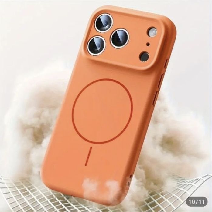 Чохол для айфон iPhone 17 Pro Max бездротова зарядка, удароміцний