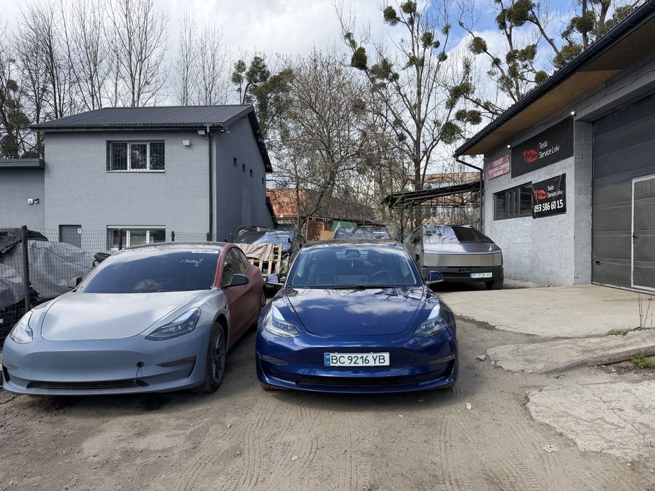 Tesla під ключ Львів | Батарея / Прошивка / ДТП