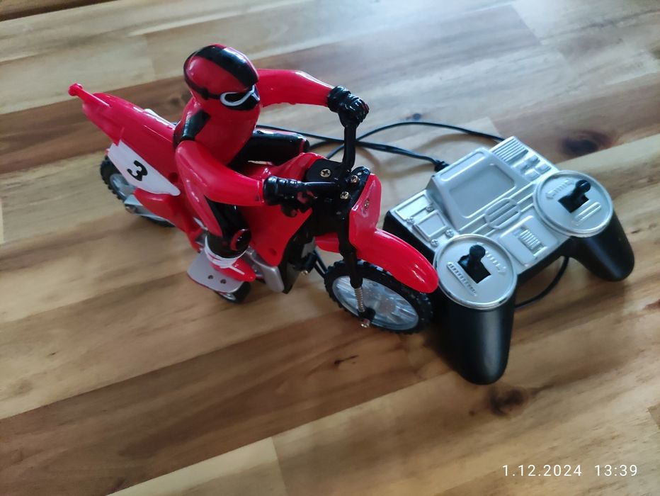 Zabawka motor motocykl zdalnie sterowany