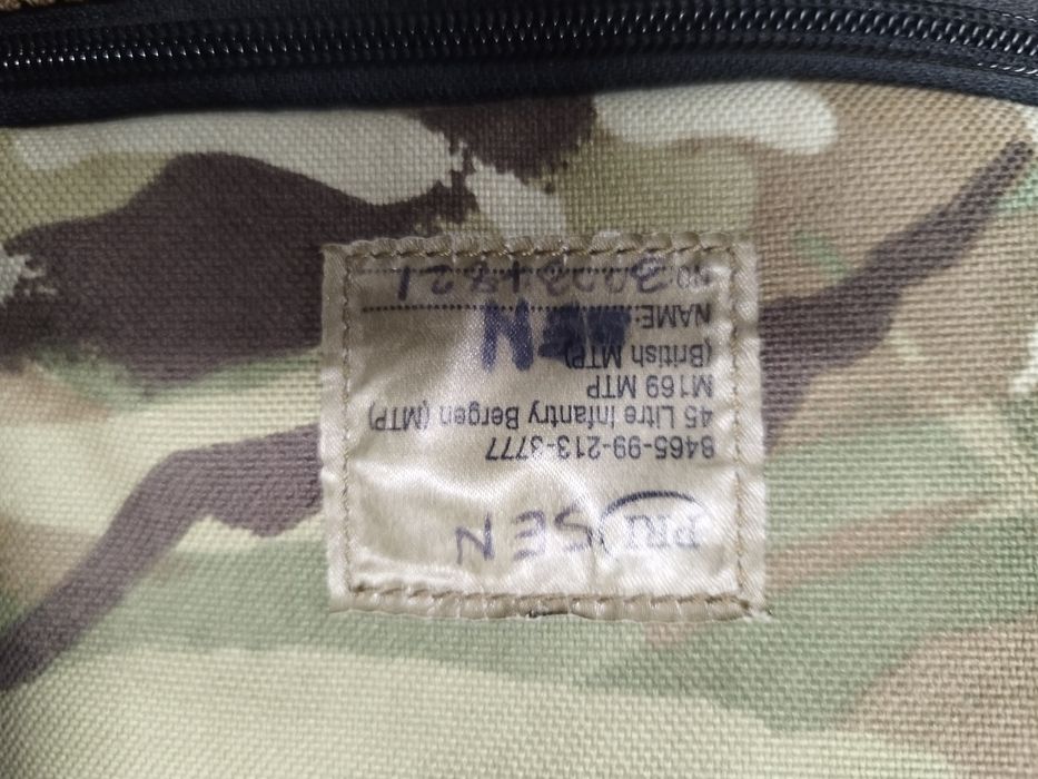 Рюкзак Infantry Bergen mtp, 45л  армії Британії
