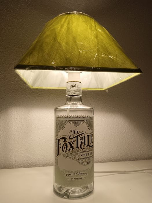 Candeeiro garrafa “The FoxTale Gin”