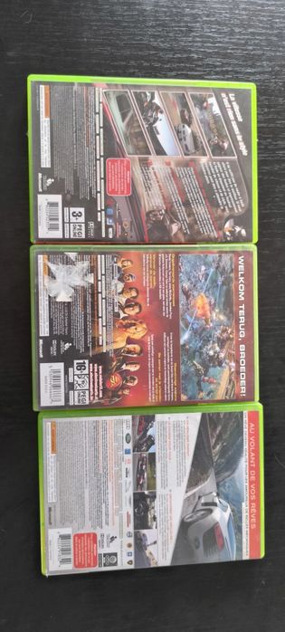 Red alert 3/Project gotham racing 4/Forza motorsport 3 Xbox 360