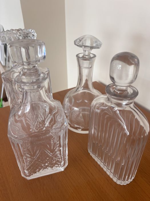 Conjunto de serviço de bebidas de cristal