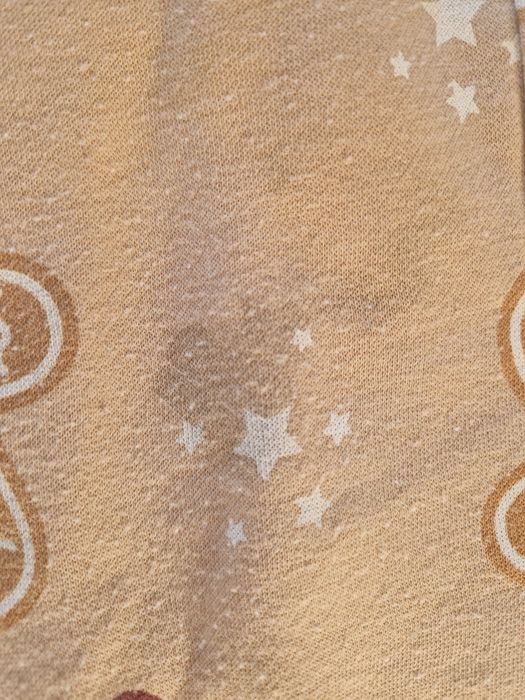 Spodnie swiateczne pierniki sinsay 134 cm