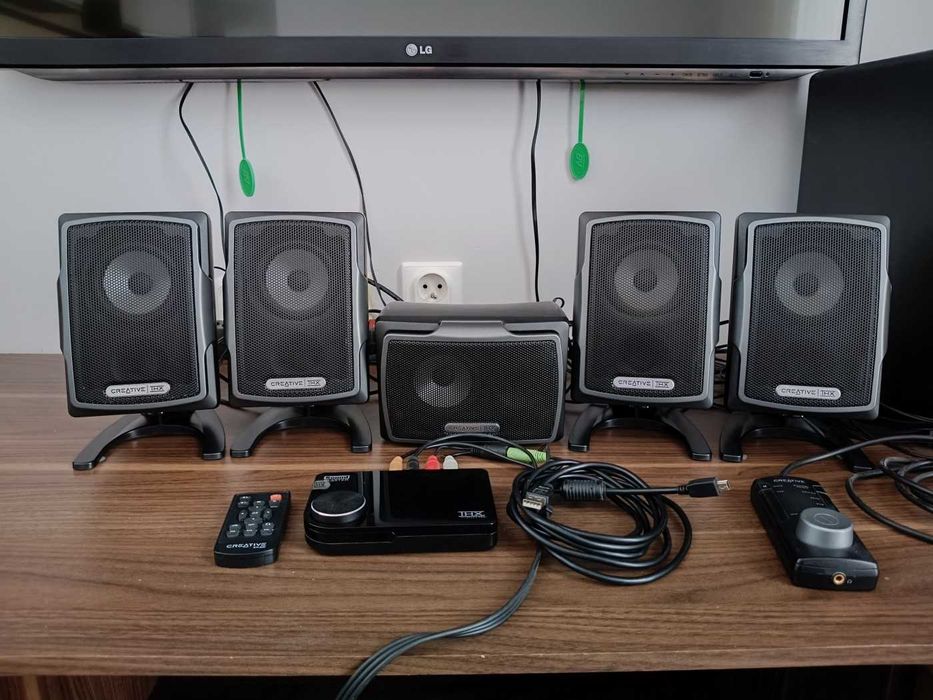 Creative GigaWorks ProGamer G500 Sound Blaster X-Fi Surround 5.1 Pro