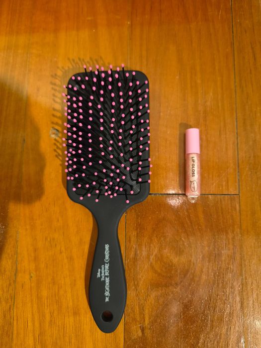 Conjunto escova e gloss