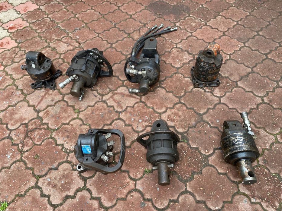 Гідравлічні мотори насоси циліндри ротатори кардани