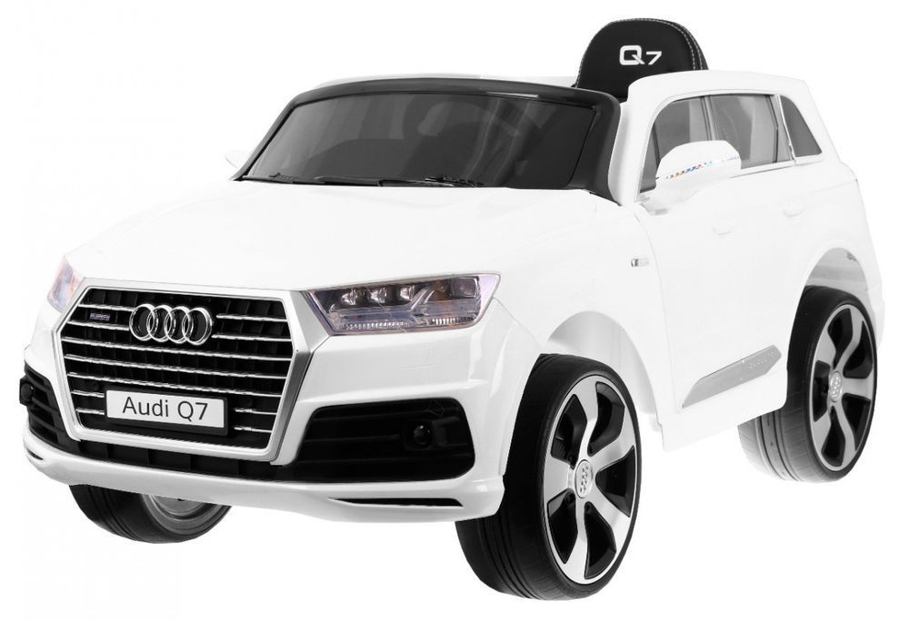 Audi Q7 Lift auto na akumulator dla dzieci białe - EkstraZabawki.pl