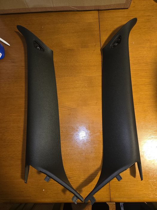 Pilares mini cooper r56 em preto